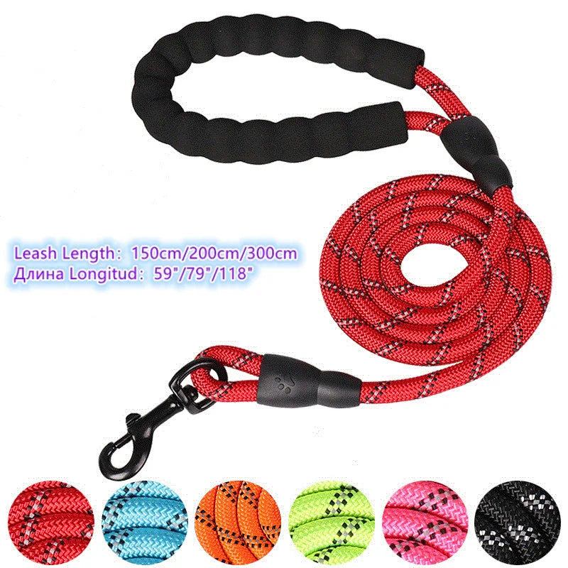 150/200/300cm Strong Reflective Leash For Dog