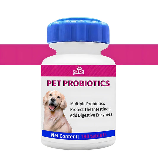 180 Tablets Pet Digestive Health Probiotic Supplements