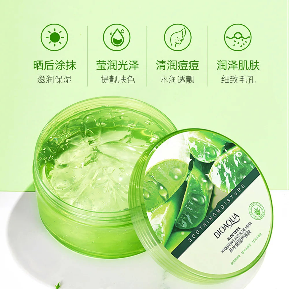 Natural Aloe Vera Gel Face Moisturizing Cream