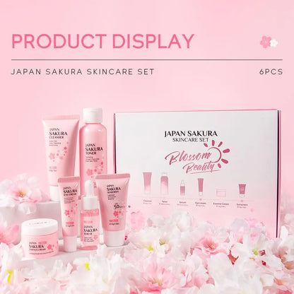 6pcs/Set Sakura Skin Care Sets