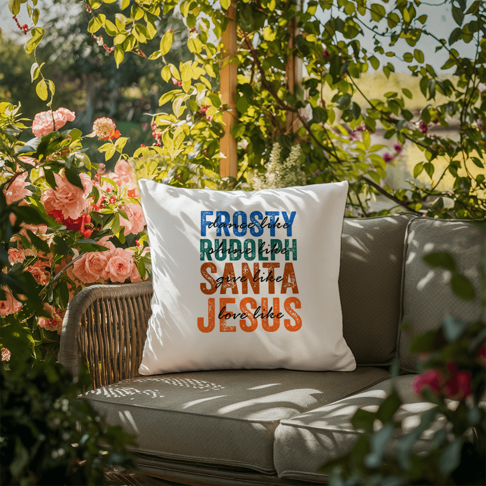 Frosty Dance | Outdoor Pillow