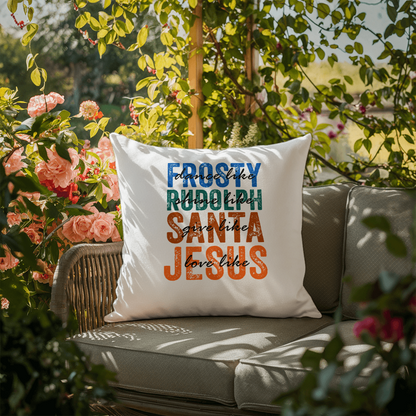 Frosty Dance | Outdoor Pillow