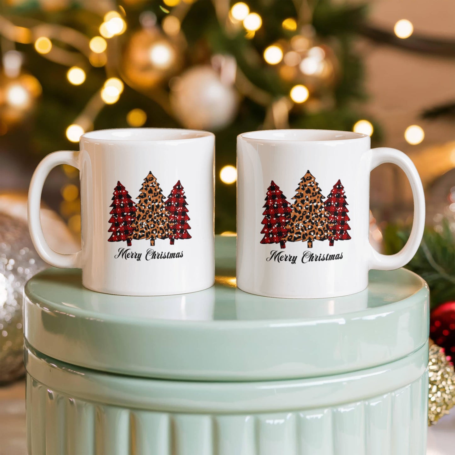 Merry Christmas | White Ceramic Mug