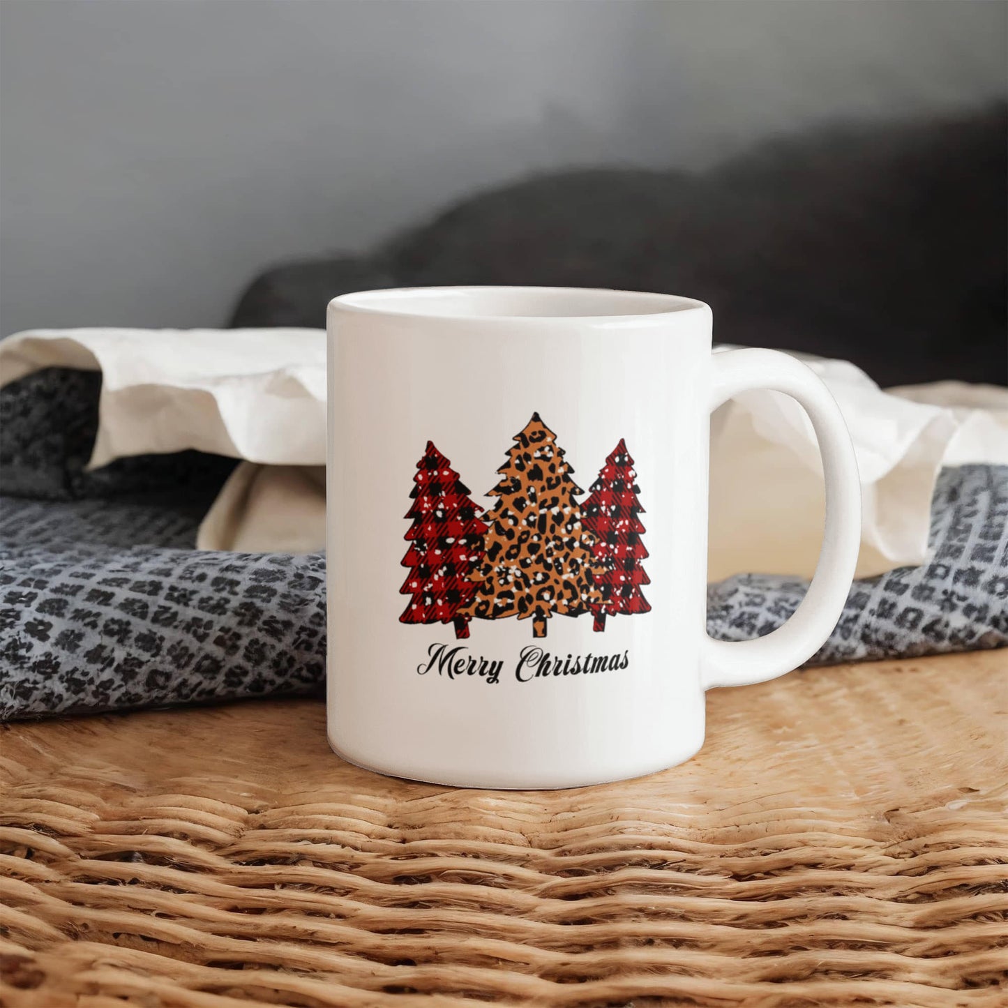 Merry Christmas | White Ceramic Mug