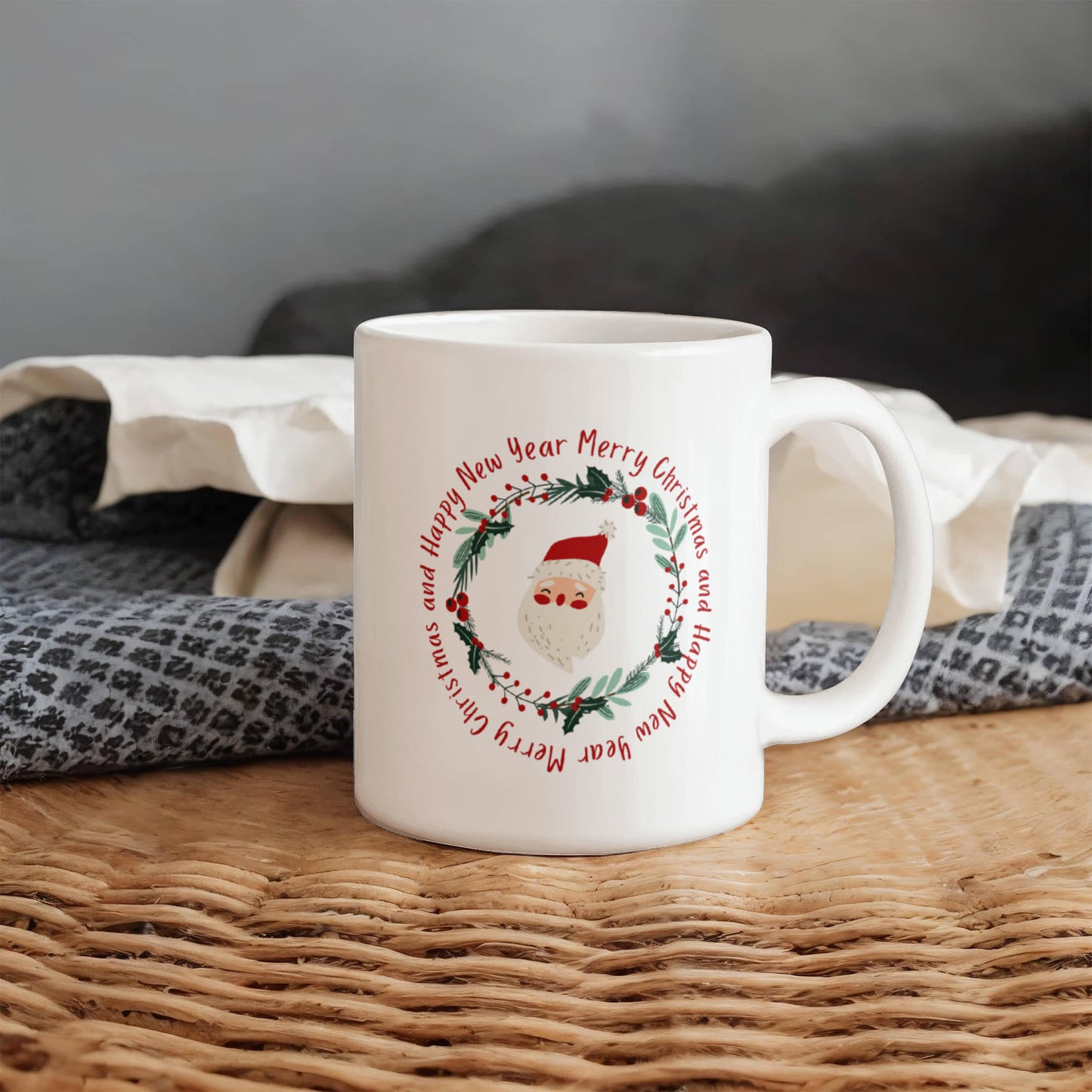 Christmas & New Year | White Ceramic Mug