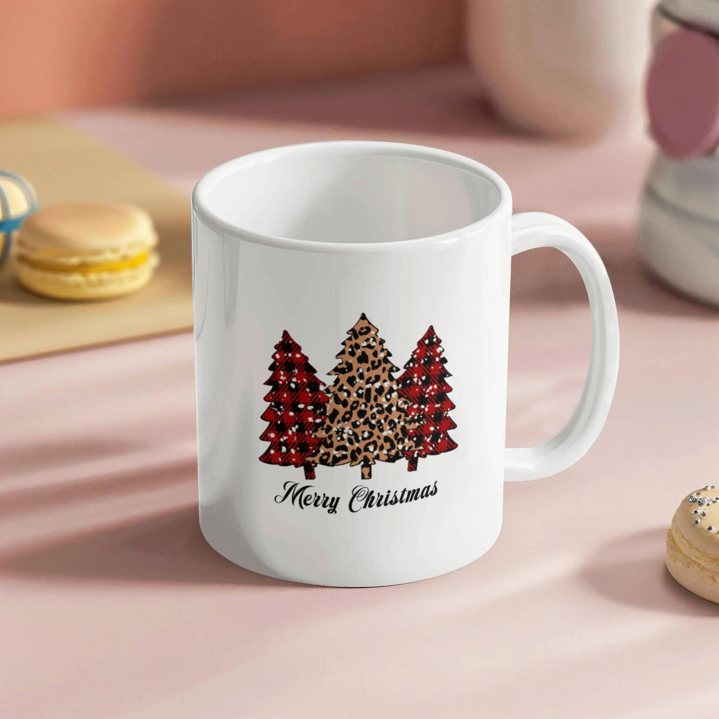 Merry Christmas | White Ceramic Mug