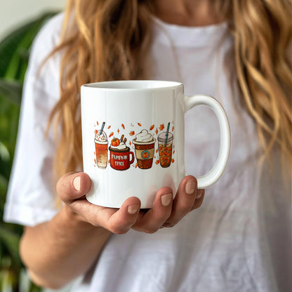 Pumpkin Spice | White Ceramic Mug