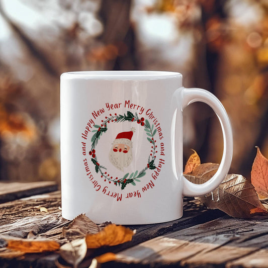 Christmas & New Year | White Ceramic Mug